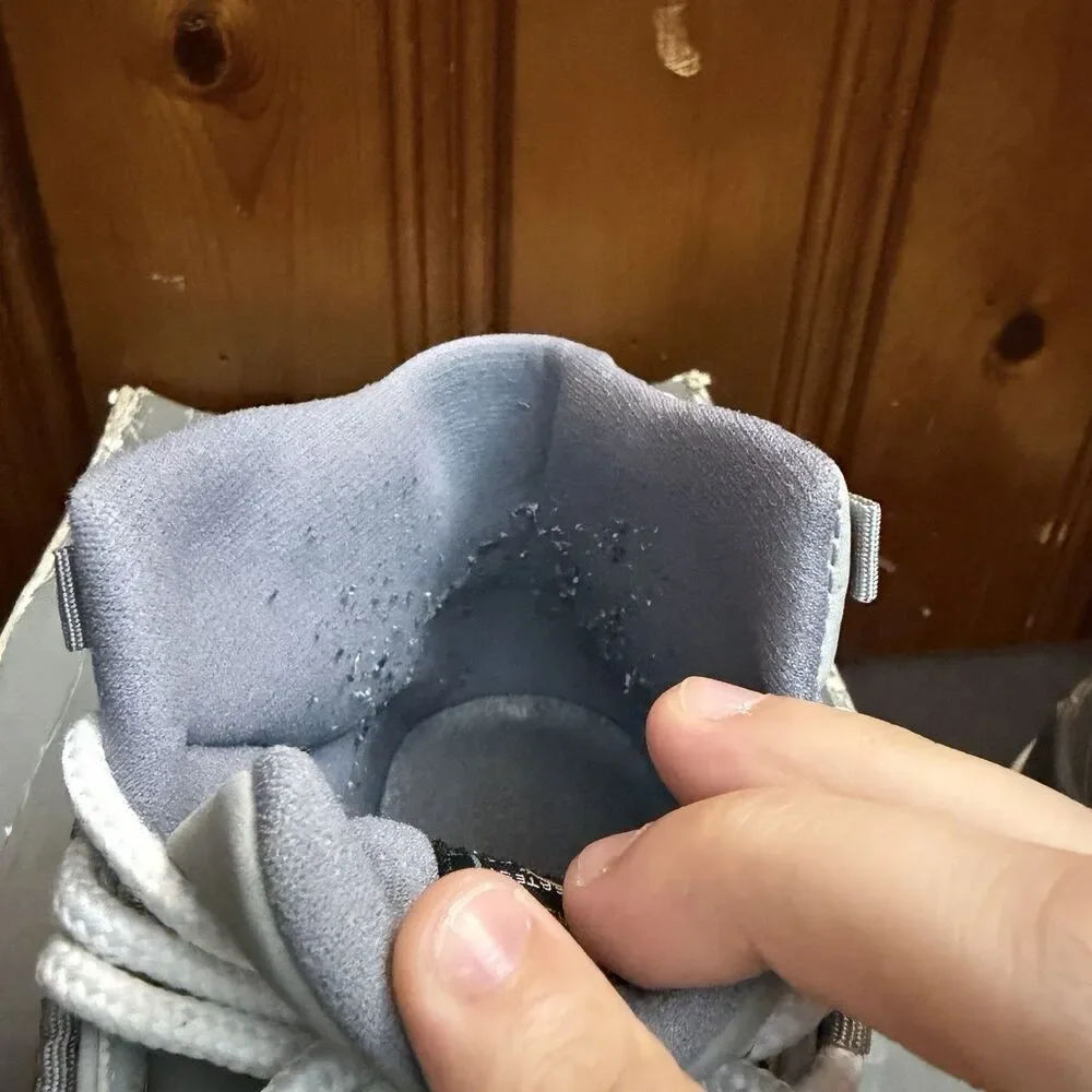 Jordan 11 Cool Grey Size 9.5 Men 2010 Retro Release (378037-001) OG Box Lid